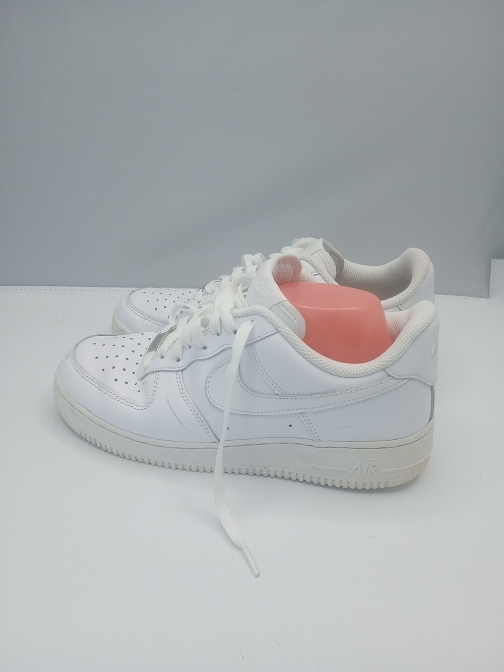 2019 Nike Air Force 1 Triple White ‘07 315122-111 Size 8 Low Top Sneakers Shoes